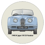 Jaguar XK120 Roadster (disc wheels) 1948-54 Coaster 4